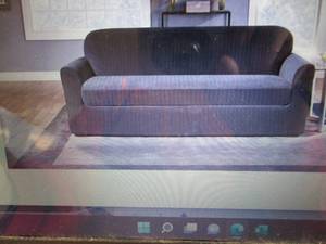 Sure Fit Stretch Pinstripe Sofa Box...