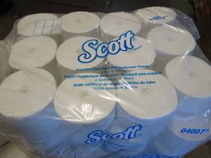 Pack of 36 Rolls Scott 2ply Coreles...