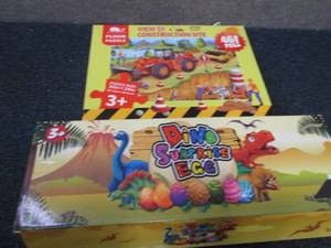 Floor Puzzle, Dino Surprise Eggs...