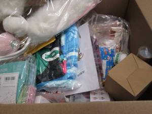 Box of Assorted Small Overstock Ite...