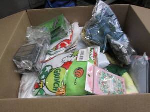 Box of Assorted Small Overstock Ite...