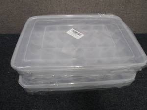 2 Plastic Egg Holders...