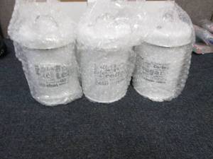 3 Metal Canisters Set...