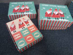 3 Sets Merry Maker Blocks...