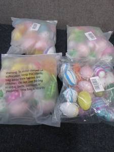4 pks Easter Egg Ornaments...
