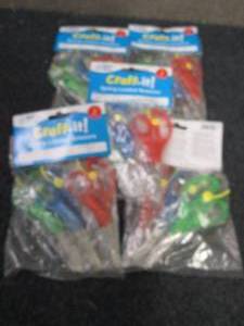 5- 3pks Spring Loaded Scissors...