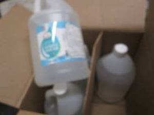 4 Gallon Bottles Antiseptic Hand Ru...