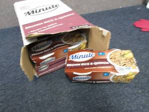 8- 8.8 oz Packs Minute Brown Rice &...
