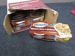 8- 8.8 oz Packs Minute Brown Rice &...