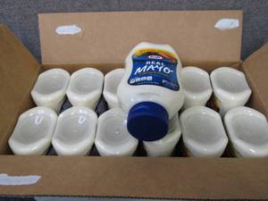 12- 22 oz Bottles Kraft Mayo...