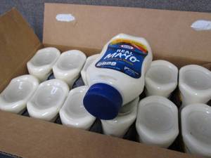 12- 22 oz Bottles Kraft Mayo...