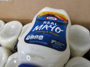 12- 22 oz Bottles Kraft Mayo...