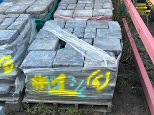 (4) Pallets Of Landscaping Paver Stones