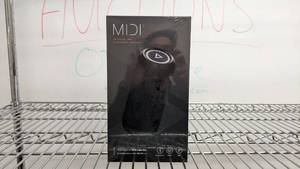 lot 53 image: Lot of 5x MIDI 2 AUDIO Outdoor TWS Bluetooth Speakers - Black NEW