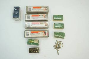 lot 52 image: .22 caliber ammo