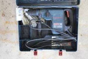 lot 1000 image: Bosch 11236VS Boschhammer SDS Plus Drill with Bits and Case