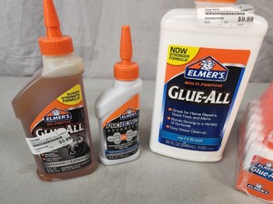 Assortment of New Glue