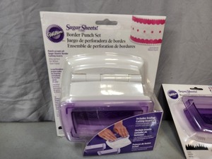 New Wilton Sugar Sheets Punch and New Inserts