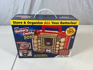 New Battery Daddy Battery Organizer