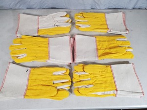 6 New Pairs Work Gloves