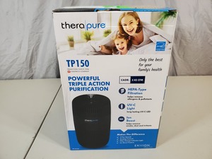 New Thera-Pure Triple Action Hepa  UV Light Air Purifier