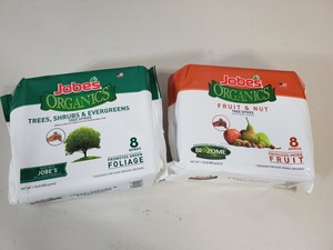 2 New Packages of Jobes Organic Tree Spikes