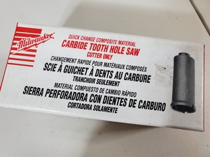 New Milwaukee 2 inch Carbide Tooth Hole Saw