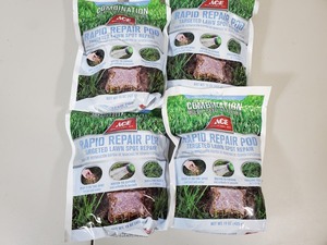 4 New Packages Rapid Lawn Repair Seed Pods