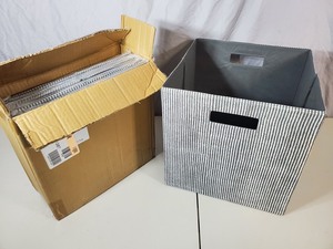 6 New Fabric Bins