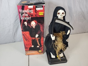 Vintage Halloween Grim Reaper