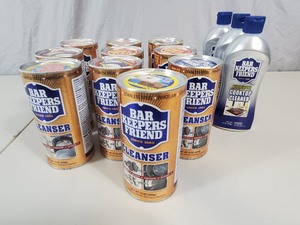 Lot of New Bar Keepers Friend Cleaning Products