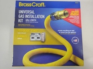 New Brasscraft Pro Grade 48 inch Gas Installation Kit