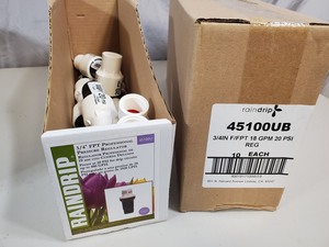 New Case of Raindrip Irrigation Pressure Regulators