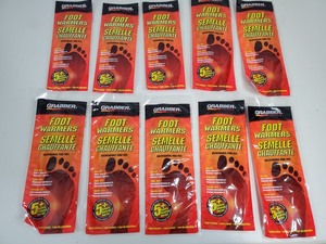 10 New Sets of Foot Warmers