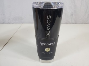 New Sovaro 28 oz Stainless Steel Insulated Tumbler with Lid