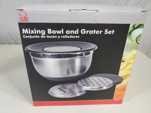 New Mixing Bowl with Grater Set