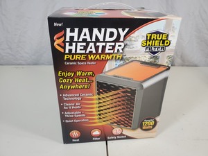 New Handy Heater Ceramic Space Heater with LED Lights