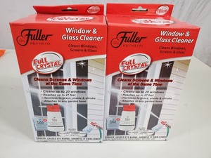 2 New Fuller Window and Glass Cleaner Kits