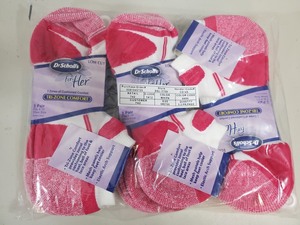 9 New Pairs Dr Scholls For Her Socks