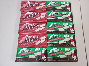 10 New Packs of Andes Mints Cookie Crunch and Peppermint Crunch