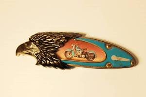 Harley Davidson 1949 Hydra Glide Collector Knife - Franklin Mint