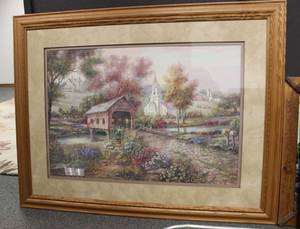 Royal Landscape Print & Frame By Carnalente 42 X 30