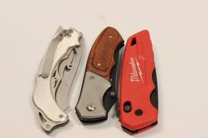 3 Collectable Pocket Knives