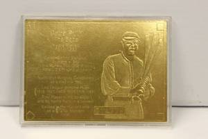 Babe Ruth The Babe Gold Performance Card