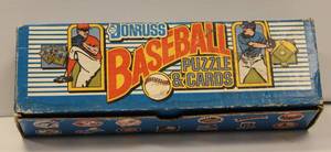 1989 Vintage Donruss Baseball Puzzle & Cards