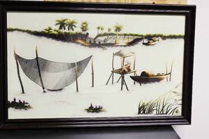 Hand Stitched Japanese Vintage Art