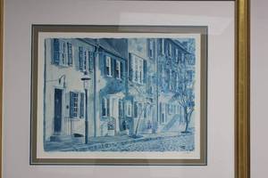 French Neighborhood Art Work By Griff In 1990