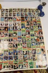 1997 Baseball Major League Players Cards In One Large Uncut Sheet