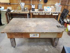 lot 12 image: Work Table