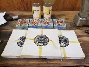 lot 22 image: Collection Of Filter Paper Packs And Two Cans Of Pipets